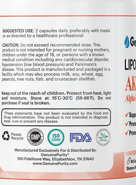 Liposomal AKG