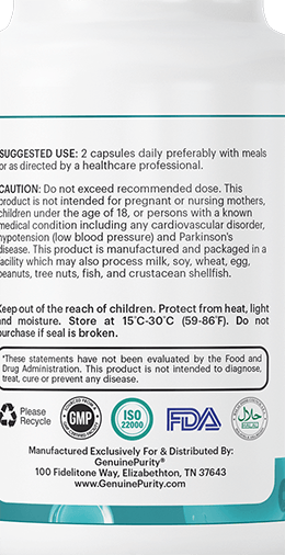 GenuinePurity Liposomal ALA - Suggested Use