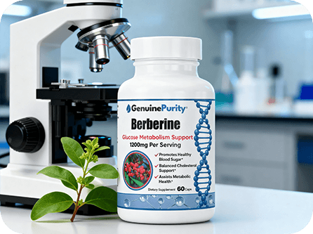 GenuinePurity® Berberine HCLPrecision- Formulated for Results