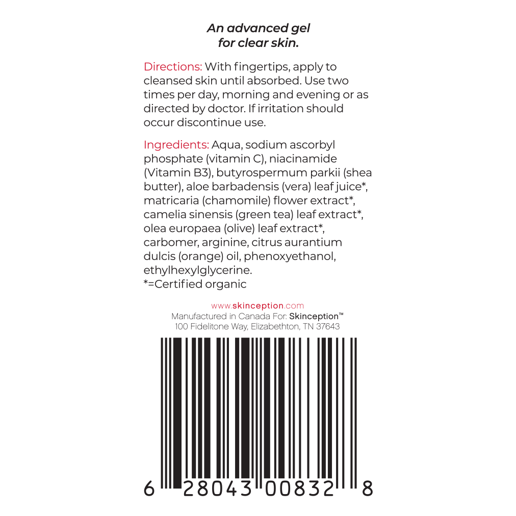 ClearPores® Facial Protection Gel