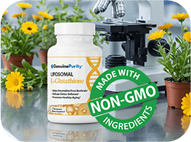 Non-GMO Ingredients - GenuinePurity Liposomal L-Glutathione