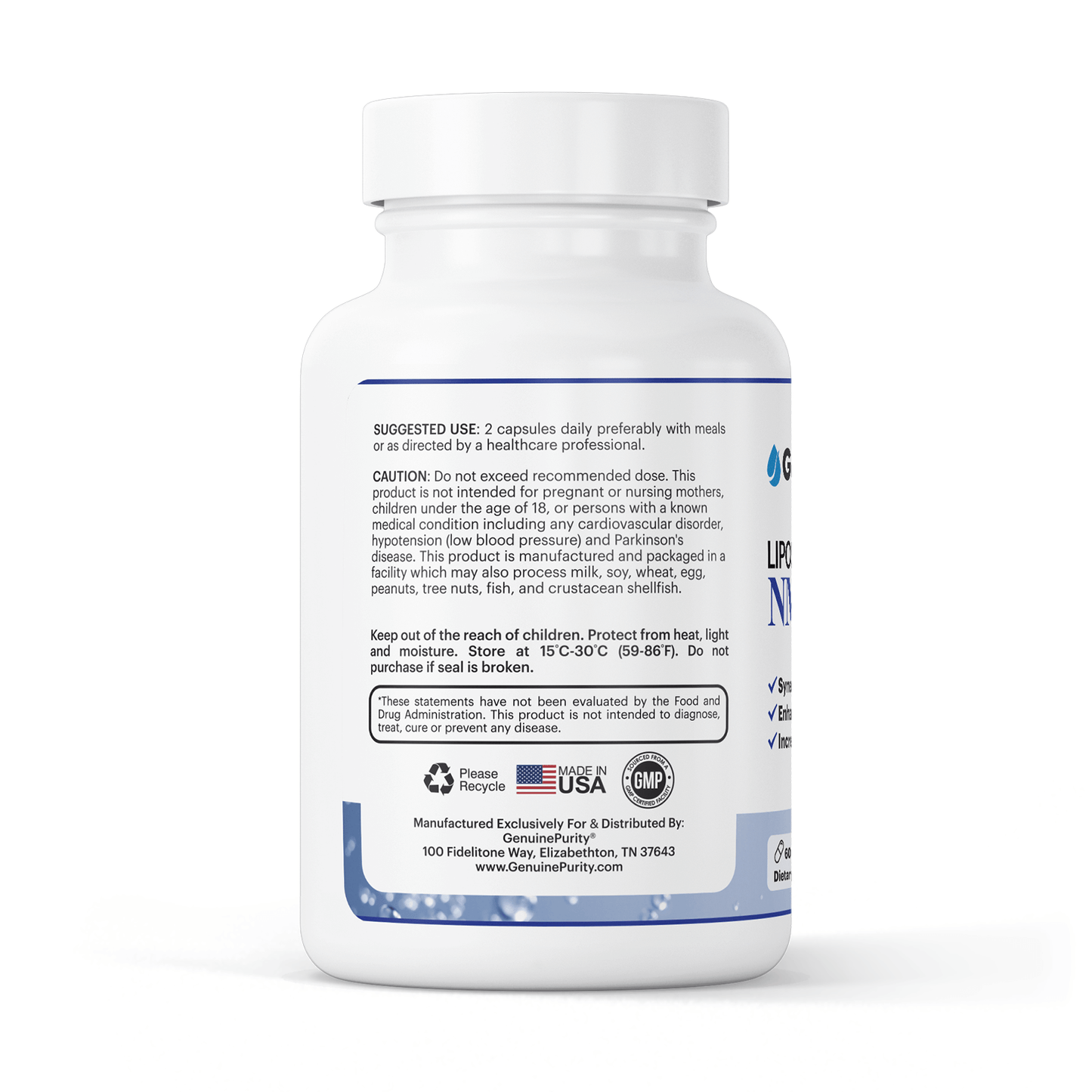 Liposomal NMN + NR