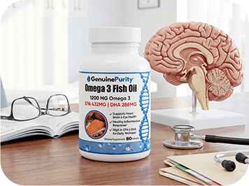 GenuinePurity Omega 3 Fish Oil