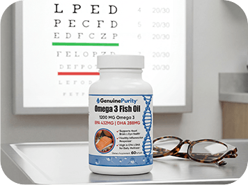 GenuinePurity Omega 3 Fish Oil