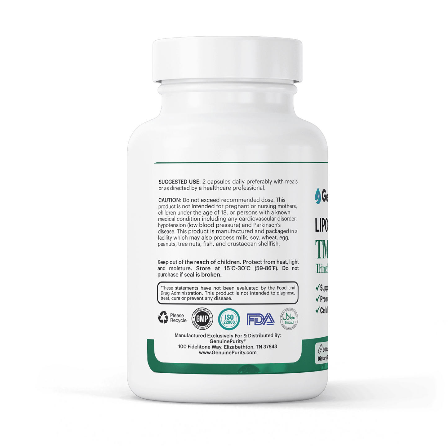 Liposomal TMG