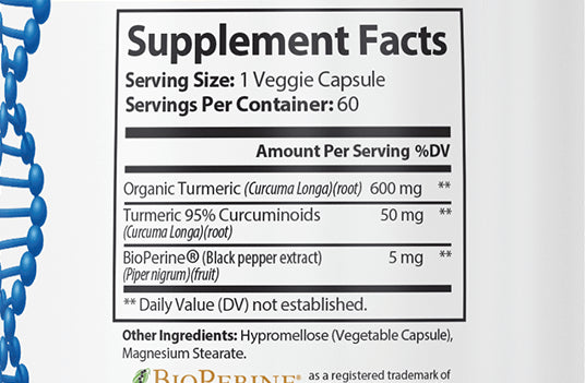Supplement Facts (Per Capsule)